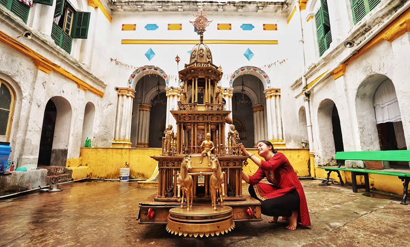 In Images: Kolkata's Tarak Pramanik Bari gears up for Rath Yatra
