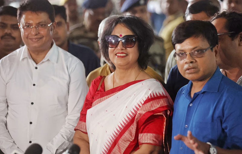 In Images: Exiled Bangladeshi writer Taslima Nasreen returns to Kolkata after nearly two decades