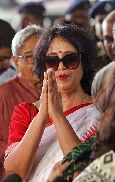 In Images: Exiled Bangladeshi writer Taslima Nasreen returns to Kolkata after nearly two decades