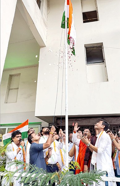 In Images: Sourav Ganguly leads CAB’s 80th Independence Day celebrations at Eden Gardens