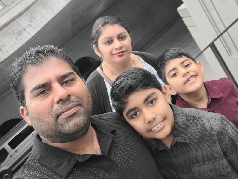 An Indian family was deported from Canada after eight years following rejected asylum and humanitarian appeals.