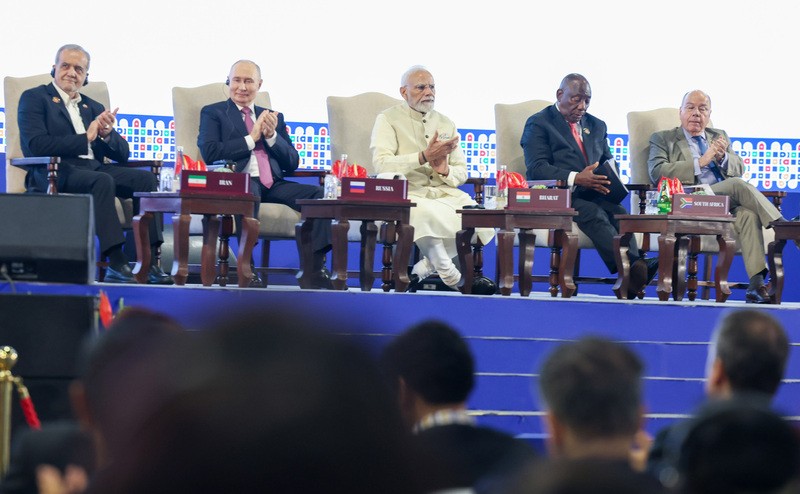 In Images: PM Modi, fellow BRICS leaders attend BRICS Business Forum 2026