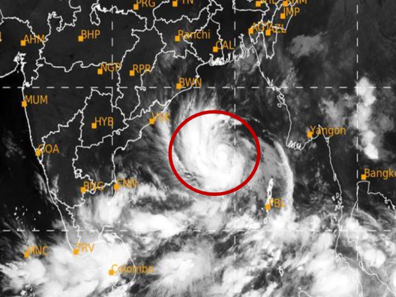 Cyclone Arnab is expected to intensify before making landfall along the Andhra Pradesh coast on October 28.