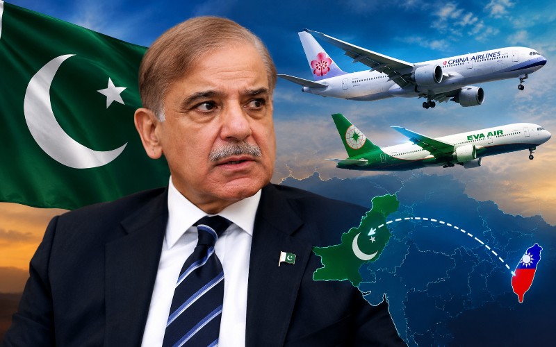 Pakistan reverses its airspace restriction on two Taiwanese airlines hours after defending its support for Beijing.