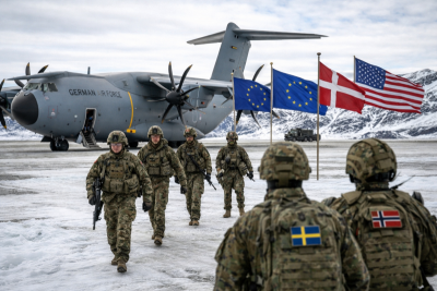 Europe scrambles troops to Greenland as Trump’s takeover push triggers Arctic power showdown