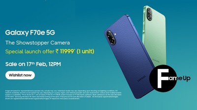 Samsung drops Galaxy F70e 5G with 6000mAh battery and 120Hz display — Gen Z’s new favourite?