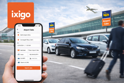 ixigo enters airport cab race with big discounts — 50% off for first-time users!