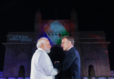 In Images: Modi, Macron attend India-France event in Mumbai