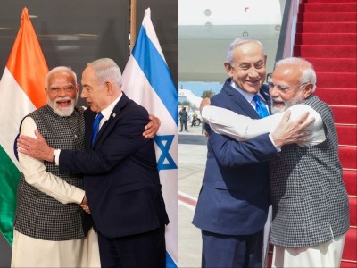 Modi's hug is special: Benjamin Netyanhu praises Indian PM's 'hugplomacy' during historic Israel visit