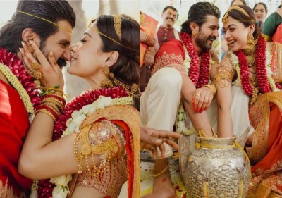 Rashmika Mandanna and Vijay Deverakonda are now married! Wedding photos out after Telugu, Kodava ceremonies