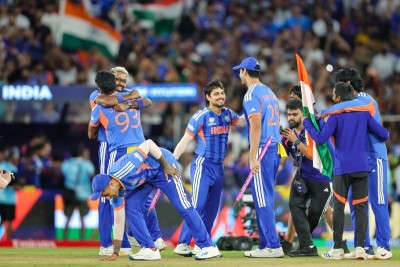 History made! India crush New Zealand by 96 runs to defend T20 World Cup