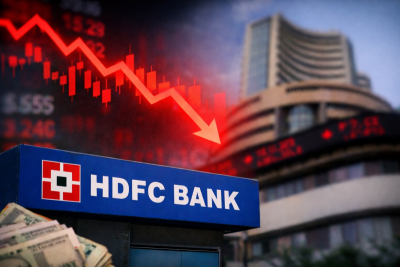 HDFC Bank shares drop 8% as Atanu Chakraborty steps down as chairman