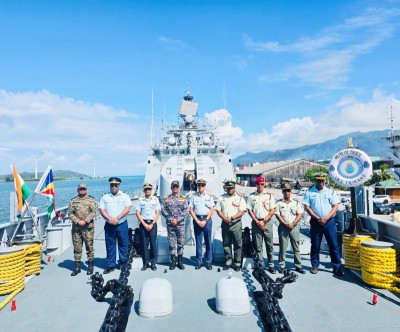 Big boost to India-Seychelles ties as INS Trikand leads joint military drill