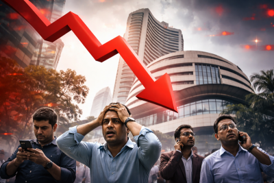₹7.33 trillion wiped out as Sensex, Nifty tumble amid West Asia tensions