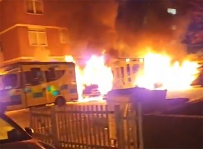 Shocking antisemitic attack: Jewish volunteer ambulances set ablaze near north London Synagogue