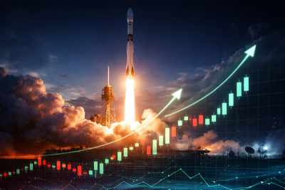 Space shares soar amid reports of Elon Musk’s SpaceX eyeing an IPO