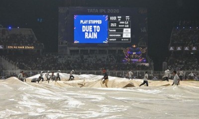 Eden Gardens washout: KKR bag first point as PBKS climb to top of IPL 2026 standings