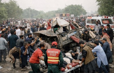 Pakistan: One killed after mini-truck hits Easter procession