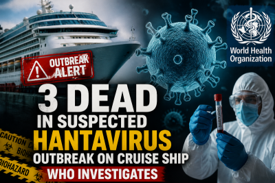 Three dead in suspected Hantavirus infection outbreak on cruise ship: WHO