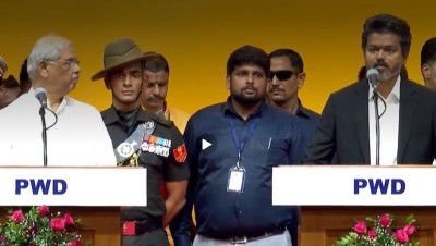 Vijay takes oath as Tamil Nadu CM, ends six-decade DMK-AIADMK era