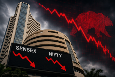 Indian stock market crashes as IT stocks bleed, Middle East tensions rattle investors