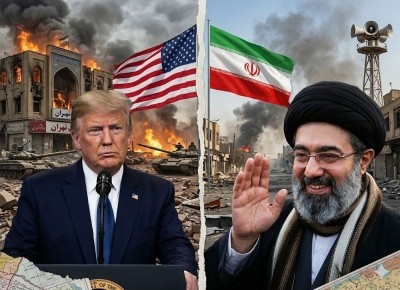Middle East on edge: US strikes 80 Iranian targets after Strait of Hormuz attacks