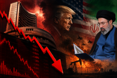 Dalal Street bleeds! Sensex tanks over 1,600 points after Trump declares Iran ceasefire 'over'