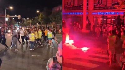 Police officer injured, four arrested as London sees disorder after France's World Cup win over Morocco