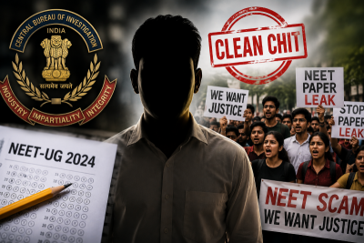 CBI gives clean chit to alleged 2024 NEET paper leak 'kingpin' as 2026 protests rage