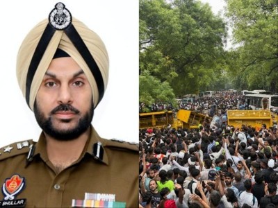 Amritsar police chief transferred after linking terror probe to alleged Jantar Mantar protest plot