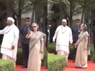 BJP accuses Sonia Gandhi of objecting to full Vande Mataram rendition; Congress dismisses claim