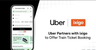 Uber partners with ixigo to offer train ticket booking on app. How to do it?