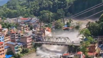 Massive flash flood hits northern Nepal, 3 dead