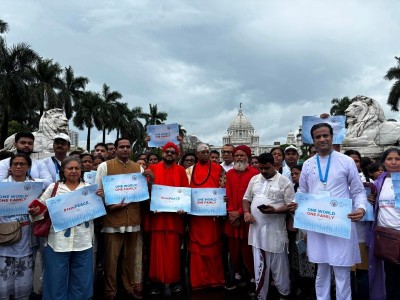 Vishwa Shanti Yatra 2026 brings together 7,000 people across 12 states for peace