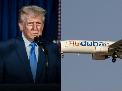 'Based on what I'm hearing': Trump says Flydubai co-pilot is linked to Iran
