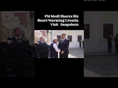 PM Modi shares snapshots of his heart-warming visit to Croatia