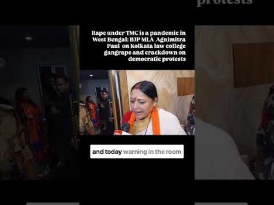 Rape in West Bengal is a pandemic now: BJP leader Agnimitra Paul