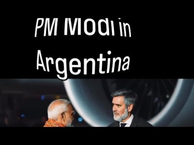 PM Modi arrives in Argentina on two-day visit #pmmodi